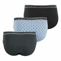 Lot de 3 slips Tonic noir en coton pour homme