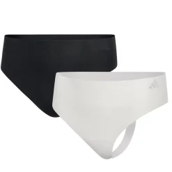 Lot de 2 Strings femme Micro Flex Adidas multicolore