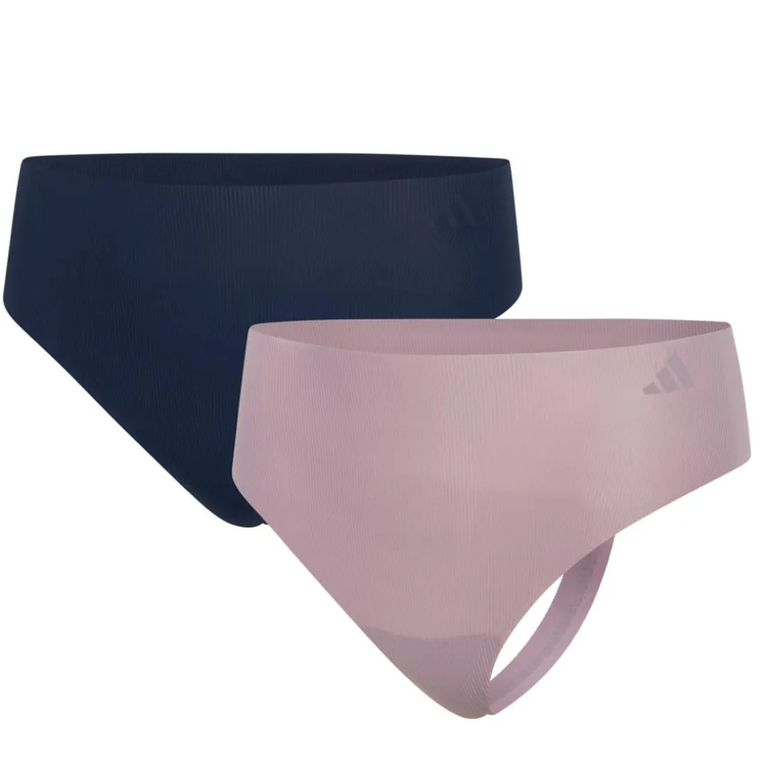 Lot de 2 Strings femme Micro Flex Adidas rose