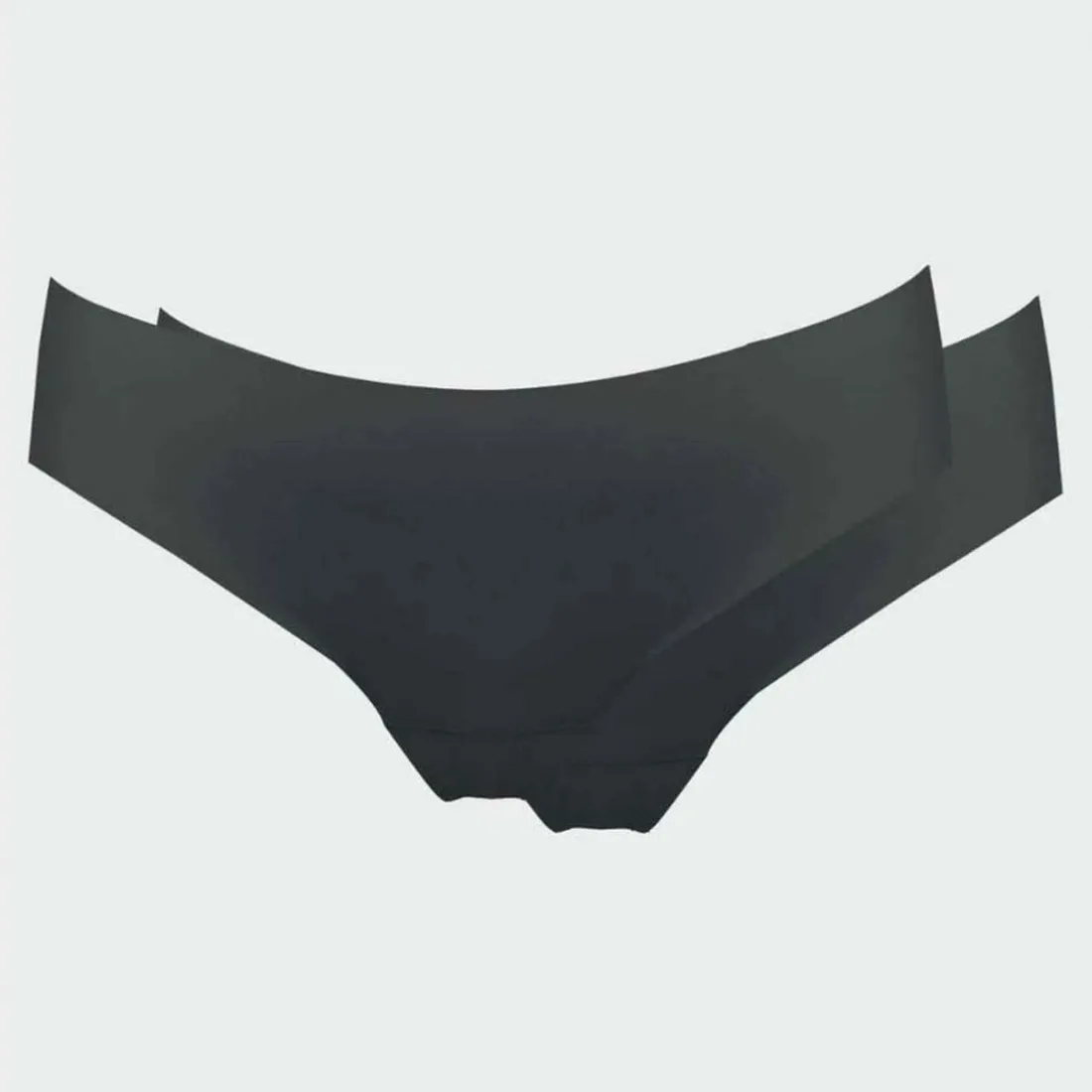 Lot de 2 Strings Invisibles noir Magic Bodyfashion
