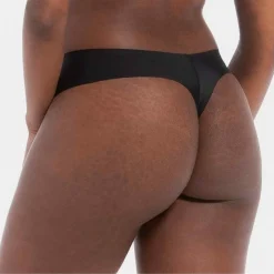 Lot de 2 Strings Invisibles noir Magic Bodyfashion