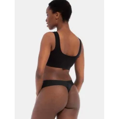 Lot de 2 Strings Invisibles noir Magic Bodyfashion