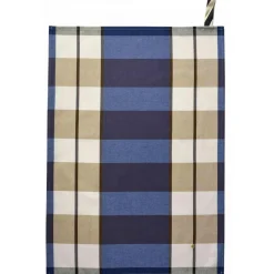 Lot de 2 torchons ARCHIE Indigo 70 x 50