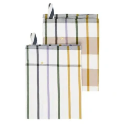 Lot de 2 torchons ARCHIE Nuts 70 x 50