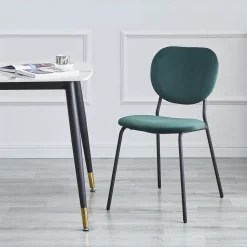Lot de chaises SUZUKA avec son design scandinave vert