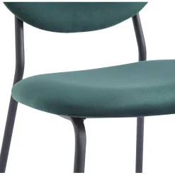 Lot de chaises SUZUKA avec son design scandinave vert