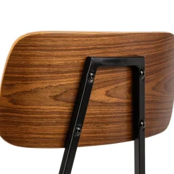 Lot de chaises VICTORIA design scandinave noir