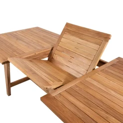 Lot n°150 Salon de jardin en teck 8/10 personnes FUN
