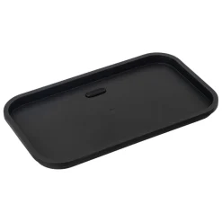 Lunch box double compartiments avec couverts - noir