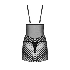 Lune Bellis nuisette et string noir