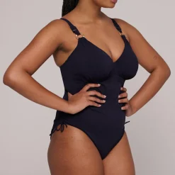 Maillot 1 pièce décolleté plongeant Dazzling