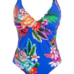 Maillot de bain 1 pièce - Bleu