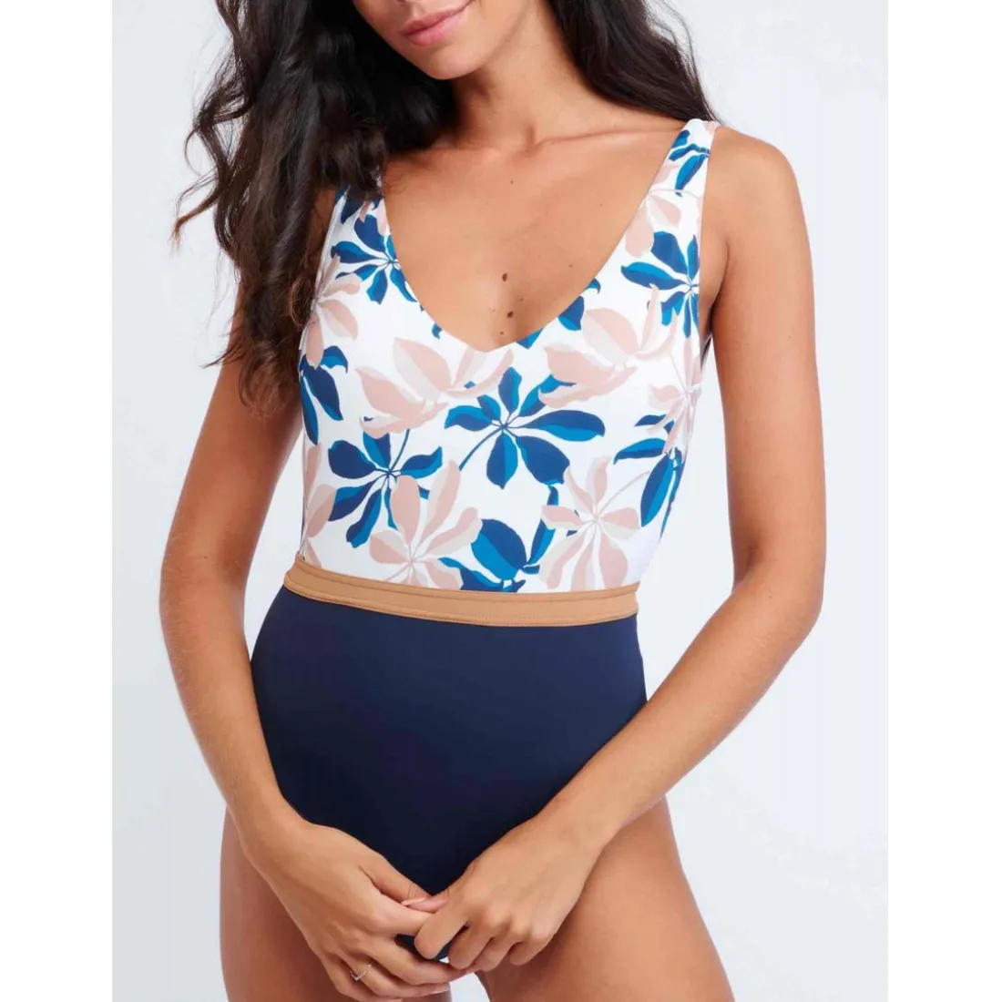 Maillot de bain 1 pièce - Blanc Livia
