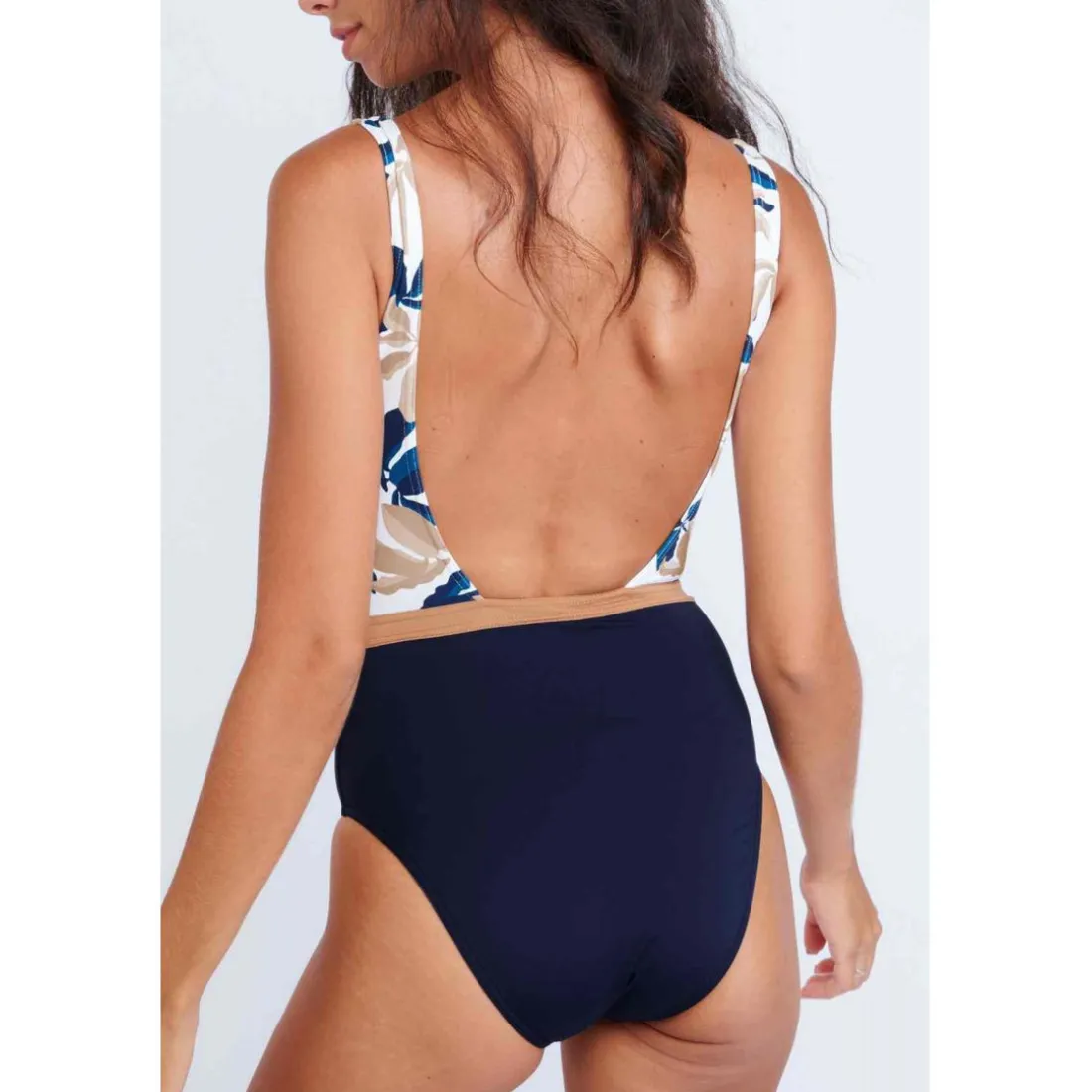 Maillot de bain 1 pièce - Blanc Livia