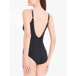 Maillot de bain 1 pièce bonnets mousse armatures - Miradonna by Miraclesuit Athena Noir