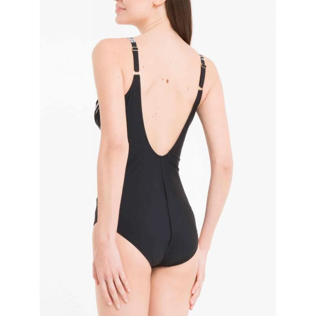 Maillot de bain 1 pièce bonnets mousse armatures - Miradonna by Miraclesuit Athena Noir