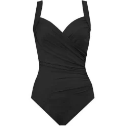Maillot de bain 1 pièce Bonnets Mousse Armatures - Noir Miraclesuit