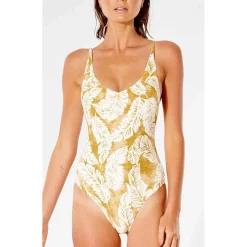 Maillot de bain 1 pièce Classique - Jaune Rip Curl