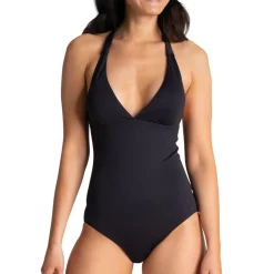 Maillot de bain 1 pièce pour règles femme noir