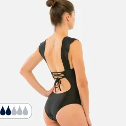 Maillot de bain Menstruel 1 pièce - Dos à lacet - Flux Léger - Sya