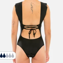 Maillot de bain Menstruel 1 pièce - Dos à lacet - Flux Léger - Sya