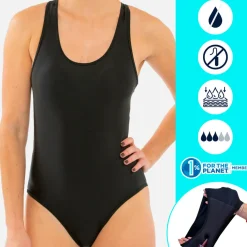 Maillot de bain Menstruel 1 pièce - Dos nageur - Flux Moyen - Lola