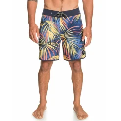 Maillot de Bain tropical bleu foncé