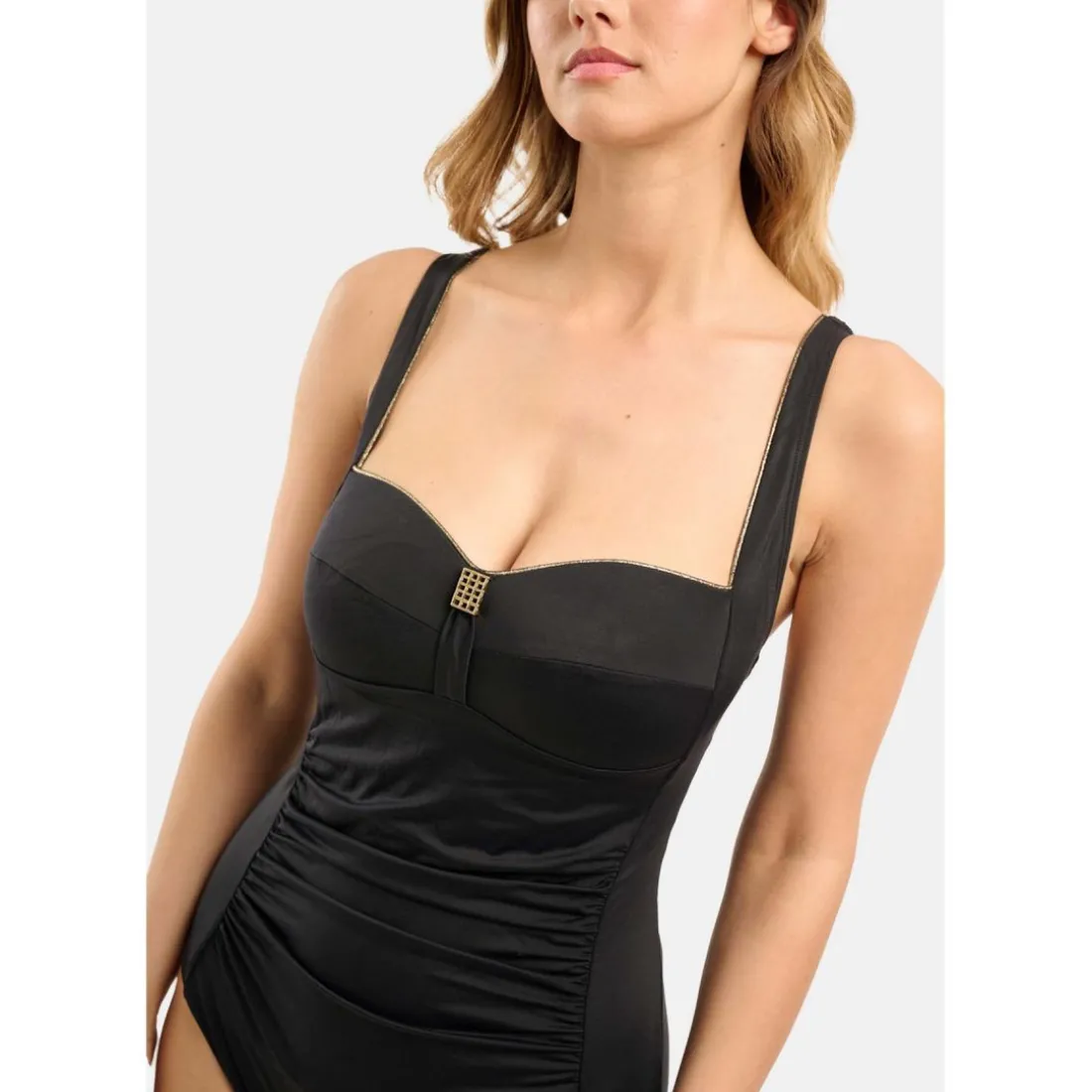 Maillot de Bain Une Pièce Coques Sans Armature