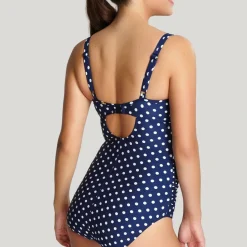 Maillot de bain une pièce bleu
