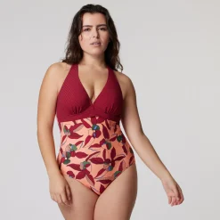 Maillot une pièce avec armature Nouage Dos
