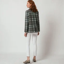 Manteau à carreaux Benji