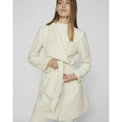 Manteau à ceinture Cooley gris Zola