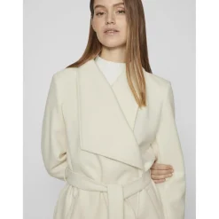 Manteau à ceinture Cooley gris Zola
