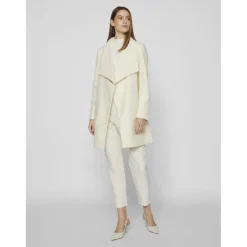 Manteau à ceinture Cooley gris Zola