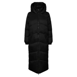 Manteau Capuche noir Xena