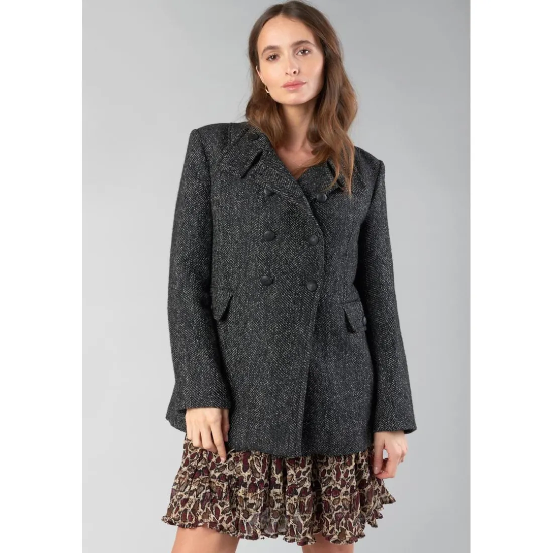 Manteau CAPUCIN - Noir