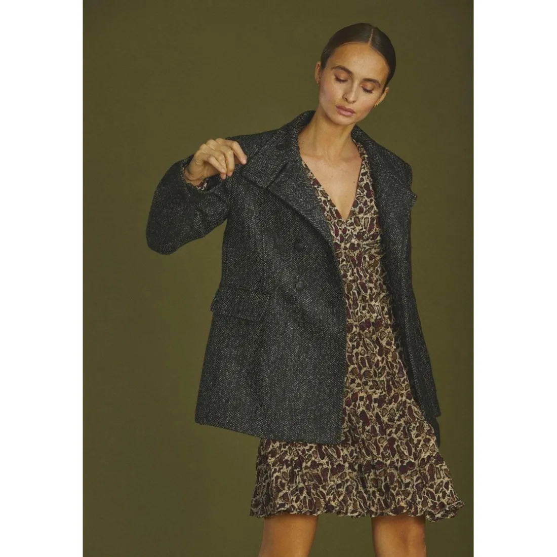 Manteau CAPUCIN - Noir