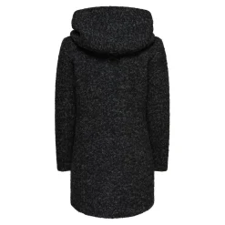 Manteau Col à revers Manches longues noir