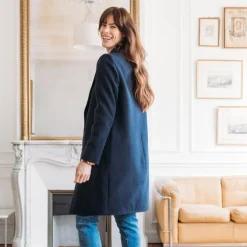 Manteau col tailleur Etienne