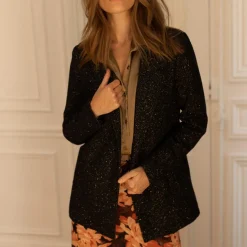 Manteau col tailleur Francklin en laine