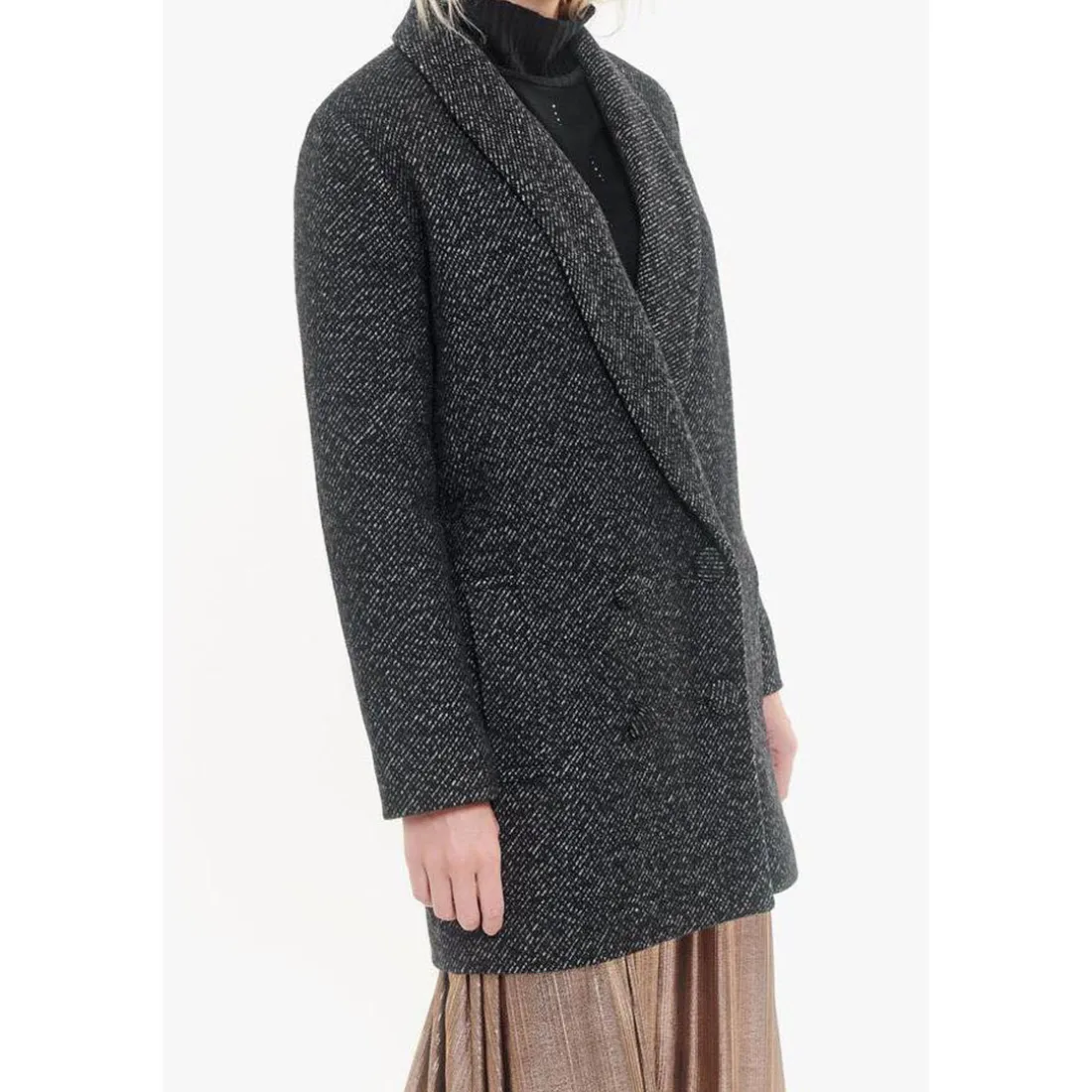 Manteau DILAN noir