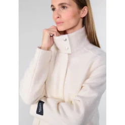Manteau KAPLAN blanc Rose