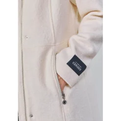 Manteau KAPLAN blanc Rose