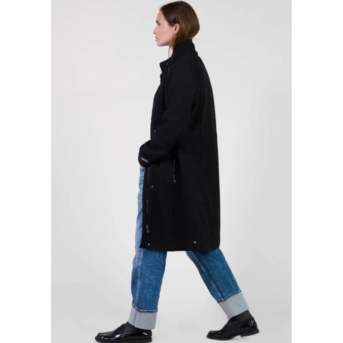 Manteau KAPLAN noir Faye