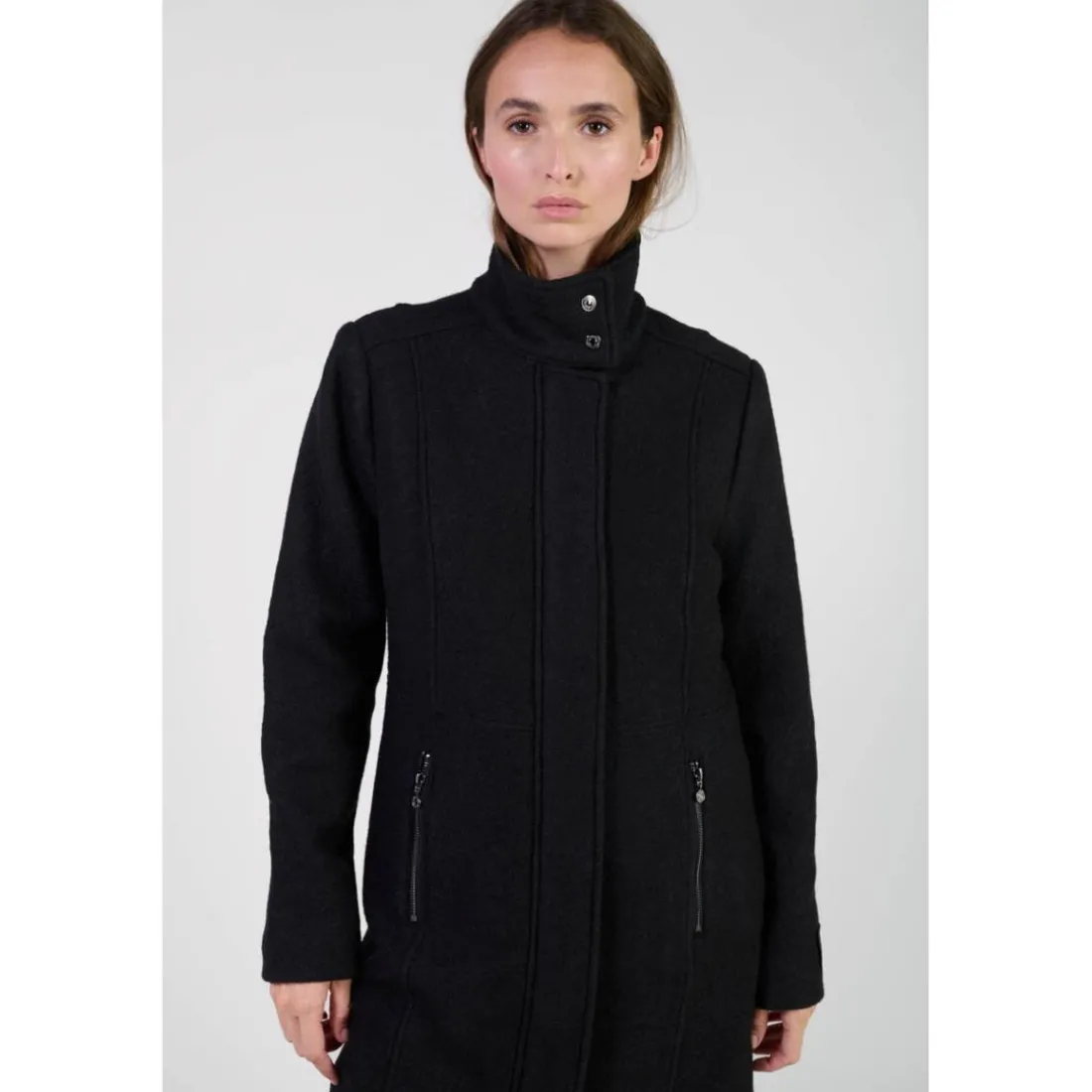 Manteau KAPLAN noir Faye