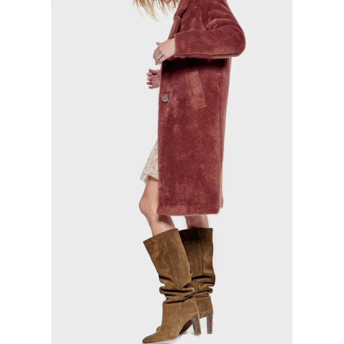 Manteau LIZE rose