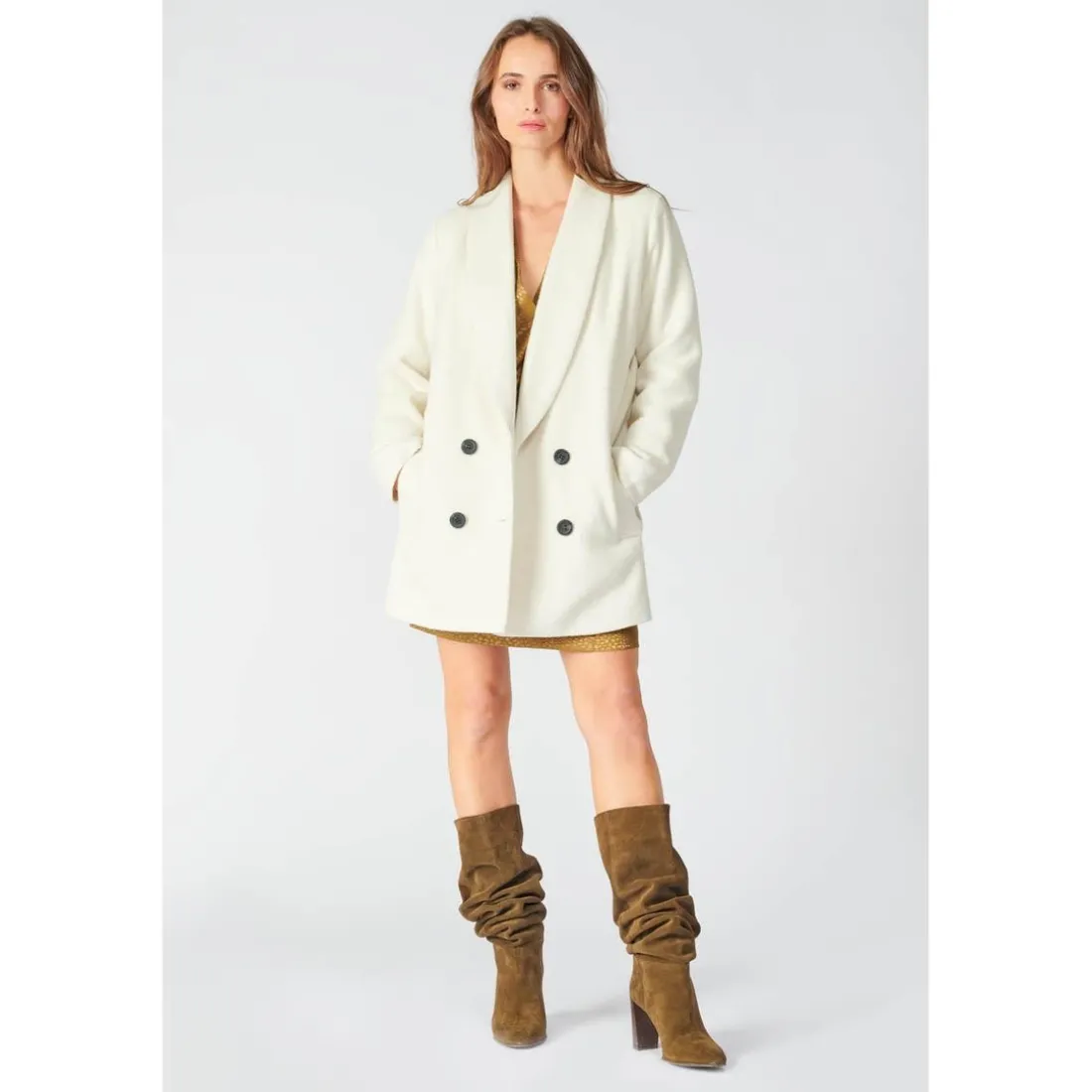 Manteau MARANDA blanc