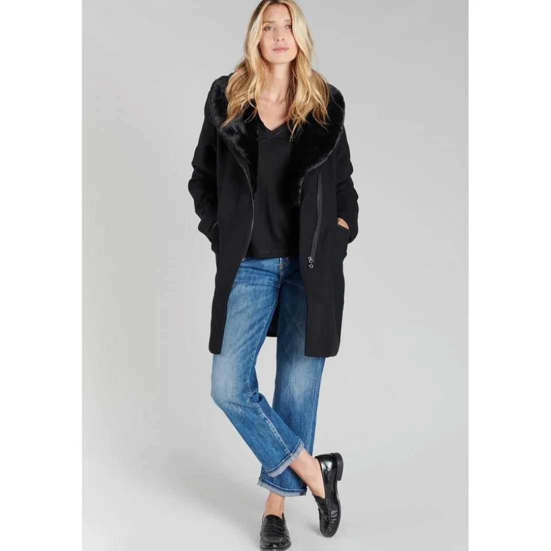 Manteau PHILINE - Noir
