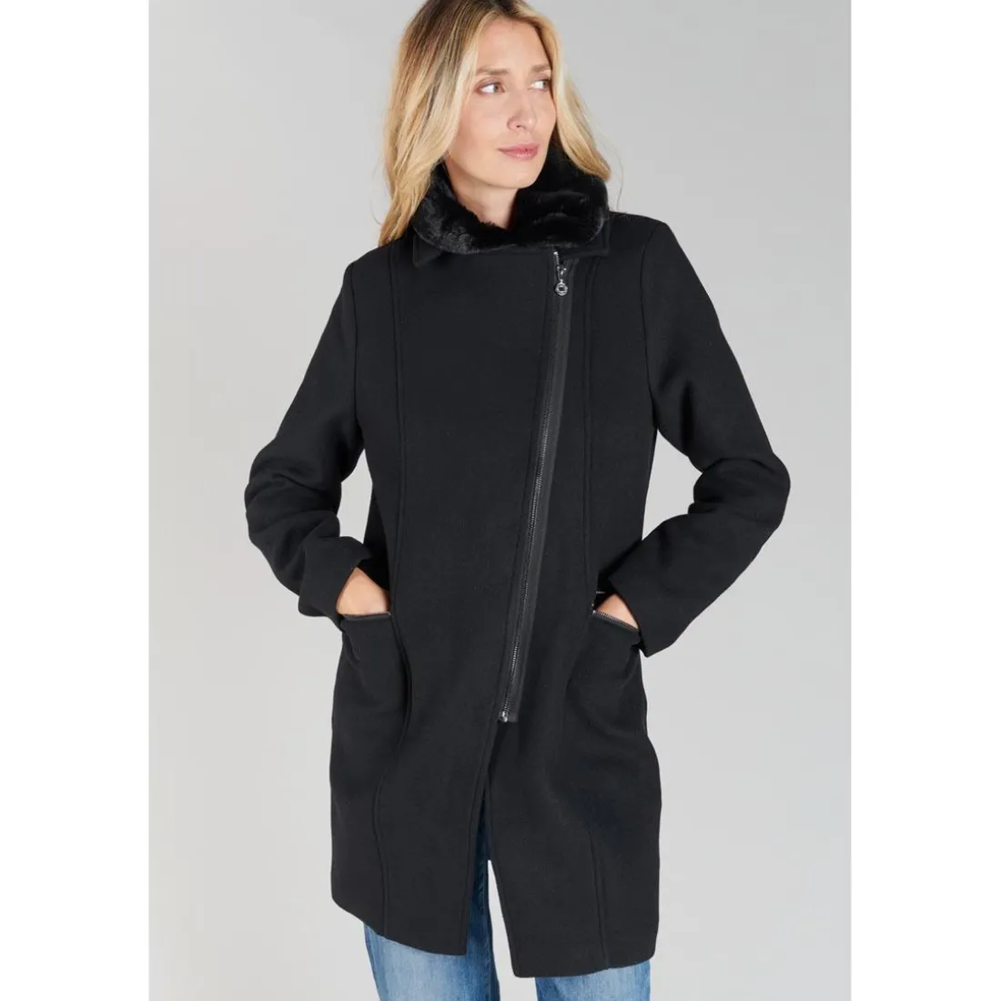 Manteau PHILINE - Noir