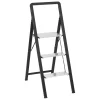 Marchepied en aluminium gris 3 marches
